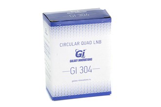 Конвертер  круговой поляризации GI-304  QUAD К+ 4  на 4 выхода  для Триколор/НТВ-Плюс